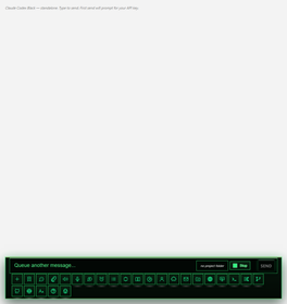 Terminal skin
